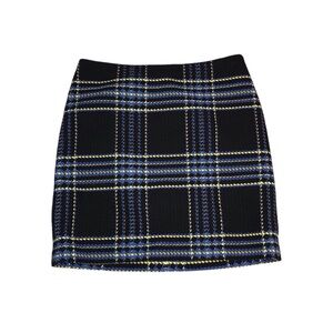 J. McLaughlin Plaid Academia Skirt Size 8